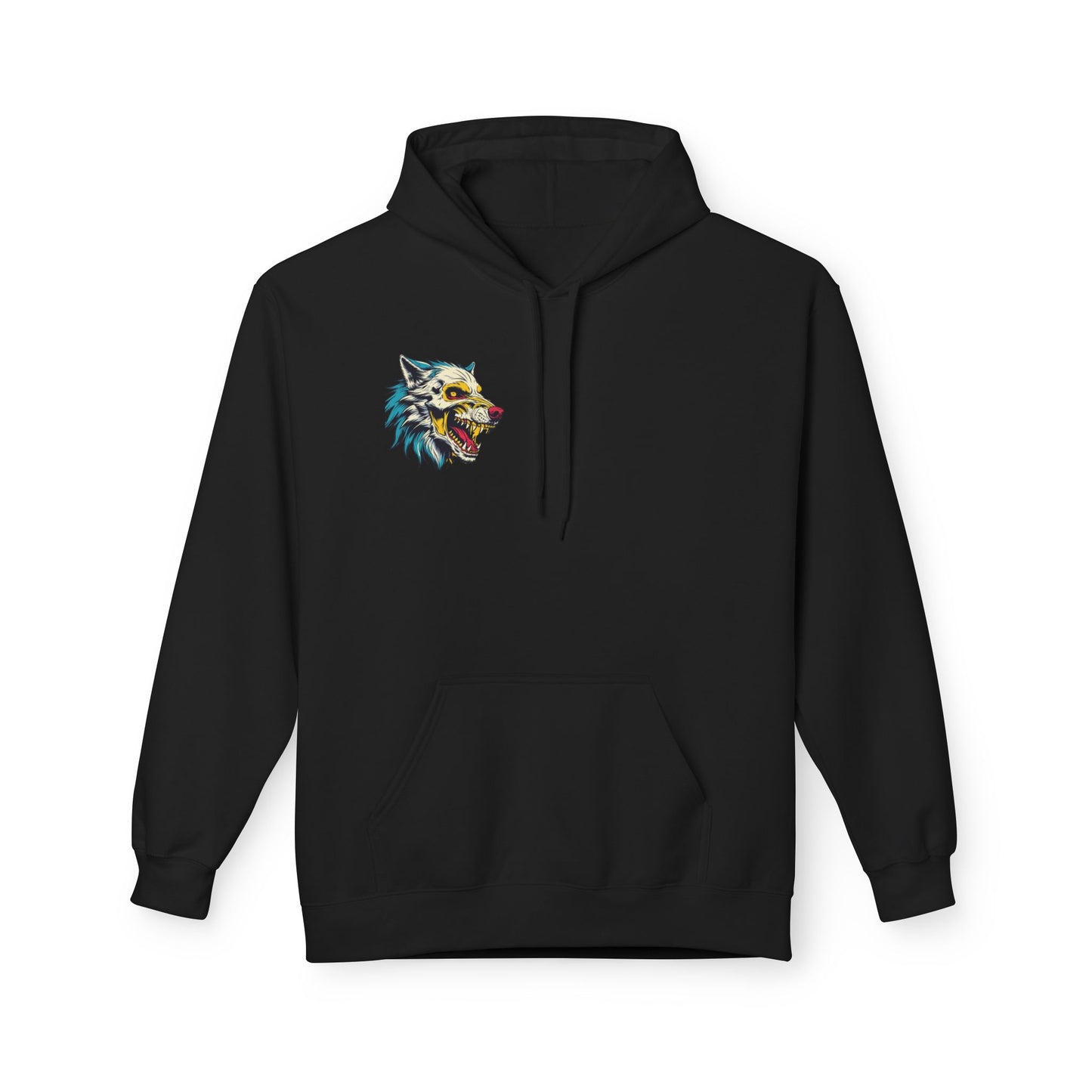 Retro Wolf Graphic Hoodie