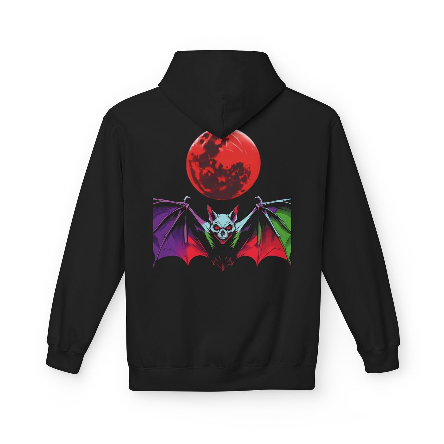Retro Bat Graphic Hoodie