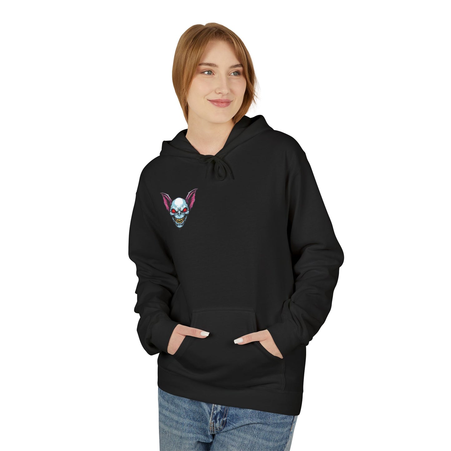 Retro Bat Graphic Hoodie