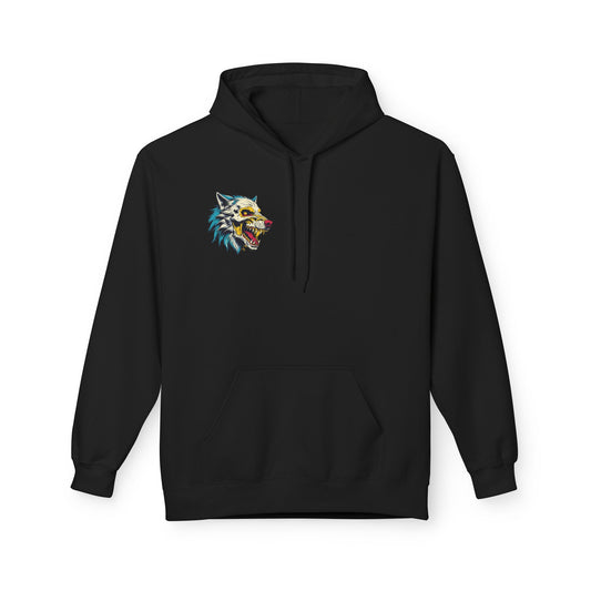 Retro Wolf Graphic Hoodie